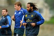 30 September 2013; Leinster's Lote Tuqiri during squad training ahead of their Celtic League 2013/14 Round 5 game against Munster on Saturday. Leinster Rugby Squad Training & Press Briefing, Rosemount, UCD, Belfield, Dublin.  Picture credit: Barry Cregg / SPORTSFILE