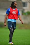 30 September 2013; Leinster's Lote Tuqiri during squad training ahead of their Celtic League 2013/14 Round 5 game against Munster on Saturday. Leinster Rugby Squad Training & Press Briefing, Rosemount, UCD, Belfield, Dublin.  Picture credit: Barry Cregg / SPORTSFILE