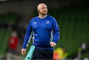 18 January 2025; Leinster senior kitman Jim Bastick before the Investec Champions Cup Pool 2 match between Leinster and Bath at the Aviva Stadium in Dublin. Photo by Brendan Moran/Sportsfile