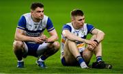 19 January 2025; Dejected Errigal Ciarán players, Niall Kelly, left, and Ben McDonnell, after the AIB GAA Football All-Ireland Senior Club Championship final match between Cuala and Errigal Ciarán at Croke Park in Dublin. Photo by Daire Brennan/Sportsfile