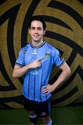 18 January 2025; Adam Verdon poses for a portrait during a UCD FC squad portraits session at the UCD Sports Centre in UCD, Dublin. Photo by Stephen McCarthy/Sportsfile