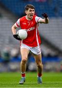 19 January 2025; Michael Fitzsimons of Cuala during the AIB GAA Football All-Ireland Senior Club Championship final match between Cuala and Errigal Ciarán at Croke Park in Dublin. Photo by Piaras Ó Mídheach/Sportsfile