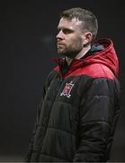 20 January 2025; Dundalk manager Ciaran Kilduff during the Leinster Senior Cup match between Dundalk and Usher Celtic at Oriel Park in Dundalk, Louth. Photo by Ben McShane/Sportsfile