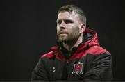 20 January 2025; Dundalk manager Ciaran Kilduff during the Leinster Senior Cup match between Dundalk and Usher Celtic at Oriel Park in Dundalk, Louth. Photo by Ben McShane/Sportsfile