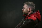 20 January 2025; Dundalk manager Ciaran Kilduff during the Leinster Senior Cup match between Dundalk and Usher Celtic at Oriel Park in Dundalk, Louth. Photo by Ben McShane/Sportsfile