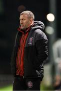 21 January 2025; Bohemians manager Alan Reynolds during the Leinster Senior Cup match between UCD and Bohemians at UCD Bowl in Belfield, Dublin. Photo by Thomas Flinkow/Sportsfile