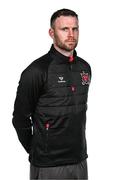 21 January 2025; Manager Ciaran Kilduff during a Dundalk FC squad portraits session at Oriel Park in Dundalk, Louth. Photo by Ben McShane/Sportsfile