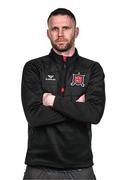 21 January 2025; Manager Ciaran Kilduff during a Dundalk FC squad portraits session at Oriel Park in Dundalk, Louth. Photo by Ben McShane/Sportsfile