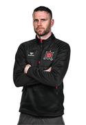 21 January 2025; Manager Ciaran Kilduff during a Dundalk FC squad portraits session at Oriel Park in Dundalk, Louth. Photo by Ben McShane/Sportsfile