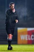21 January 2025; Referee Niall Quinn during the Electric Ireland HE GAA Sigerson Cup Round 3 match between MTU Cork and MTU Kerry at MTU Cork in Cork. Photo by Shauna Clinton/Sportsfile