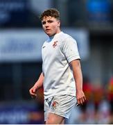 21 January 2025; Finn Kelly of Presentation College, Bray during the Bank of Ireland Leinster Rugby Boys Schools Fr Godfrey Cup semi-final match between The High School and St Fintan's High School at Energia Park in Dublin. Photo by Tyler Miller/Sportsfile