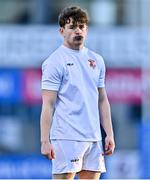 21 January 2025; James Brandon of Presentation College, Bray during the Bank of Ireland Leinster Rugby Boys Schools Fr Godfrey Cup semi-final match between Presentation College Bray and CBC Monkstown at Energia Park in Dublin. Photo by Tyler Miller/Sportsfile