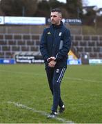 25 January 2025; Cavan manager Raymond Galligan before the Allianz Football League Division 2 match between Cavan and Monaghan at Kingspan Breffni in Cavan. Photo by Ben McShane/Sportsfile