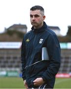 25 January 2025; Cavan manager Raymond Galligan before the Allianz Football League Division 2 match between Cavan and Monaghan at Kingspan Breffni in Cavan. Photo by Ben McShane/Sportsfile