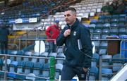 25 January 2025; Cavan manager Raymond Galligan before the Allianz Football League Division 2 match between Cavan and Monaghan at Kingspan Breffni in Cavan. Photo by Ben McShane/Sportsfile