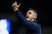25 January 2025; Cavan manager Raymond Galligan during the Allianz Football League Division 2 match between Cavan and Monaghan at Kingspan Breffni in Cavan. Photo by Ben McShane/Sportsfile
