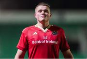 24 January 2025; Danny Sheahan of Munster during the United Rugby Championship match between Dragons and Munster at Rodney Parade in Newport, Wales. Photo by Gareth Everett/Sportsfile