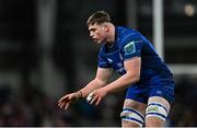 25 January 2025; Diarmuid Mangan of Leinster during the United Rugby Championship match between Leinster and DHL Stormers at the Aviva Stadium in Dublin. Photo by Seb Daly/Sportsfile