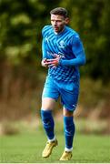 25 January 2025; Andy Boyle of Waterford during the pre-season friendly match between Cork City and Waterford at Bishopstown Stadium in Cork. Photo by Michael P Ryan/Sportsfile