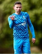 25 January 2025; Andy Boyle of Waterford during the pre-season friendly match between Cork City and Waterford at Bishopstown Stadium in Cork. Photo by Michael P Ryan/Sportsfile