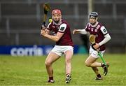 26 January 2025; TJ Brennan of Galway during the Allianz Hurling League Division 1A match between Galway and Tipperary at Pearse Stadium in Galway. Photo by Sam Barnes/Sportsfile