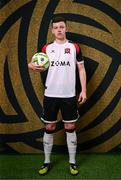 21 January 2025; Scott Brady during a Dundalk FC squad portraits session at Oriel Park in Dundalk, Louth. Photo by Stephen McCarthy/Sportsfile