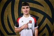 21 January 2025; Andy Paraschiv during a Dundalk FC squad portraits session at Oriel Park in Dundalk, Louth. Photo by Stephen McCarthy/Sportsfile