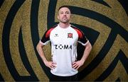 21 January 2025; Keith Ward during a Dundalk FC squad portraits session at Oriel Park in Dundalk, Louth. Photo by Stephen McCarthy/Sportsfile
