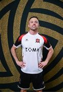 21 January 2025; Keith Ward during a Dundalk FC squad portraits session at Oriel Park in Dundalk, Louth. Photo by Stephen McCarthy/Sportsfile