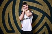 21 January 2025; Andy Paraschiv during a Dundalk FC squad portraits session at Oriel Park in Dundalk, Louth. Photo by Stephen McCarthy/Sportsfile