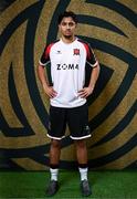 21 January 2025; Muhammad Haris during a Dundalk FC squad portraits session at Oriel Park in Dundalk, Louth. Photo by Stephen McCarthy/Sportsfile