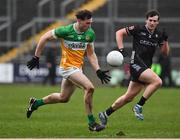 26 January 2025; Jordan Hayes of Offaly during the Allianz Football League Division 3 match between Offaly and Sligo at Glenisk O'Connor Park in Tullamore, Offaly. Photo by Matt Browne/Sportsfile