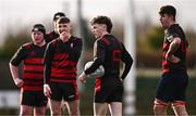 28 January 2025; Páidí Gorman of St Mary's Edenderry, 9, during the Ann McInerney Cup, Divison 3A Senior final match between St Mary's in Edenderry, Offaly, and Coláiste Lorcáin in Castledermot, Kilkenny, at Mullingar RFC in Mullingar, Westmeath. Photo by Ben McShane/Sportsfile
