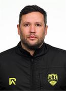 27 January 2025; Manager Tim Clancy during a Cork City FC squad portraits session at Bishopstown Stadium in Cork. Photo by Stephen McCarthy/Sportsfile