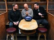 29 January 2025; Simon Zebo, Andy Goode & Jim Hamilton teamed up with BoyleSports to preview Ireland’s Six Nations opening clash with England this Saturday. BoyleSports will Pay Out Early if either side goes 17 points ahead at any stage. At the preview are, from left, ex England International Andy Goode, ex Munster and Ireland International Simon Zebo and ex Scottish International Jim Hamilton. Photo by Stephen McCarthy/Sportsfile