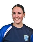 28 January 2025; Physiotherapist Emma Mullholland during a DLR Waves FC squad portraits session at Beckett Park in Cherrywood, Dublin. Photo by Tyler Miller/Sportsfile