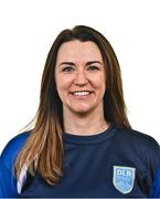 28 January 2025; Physiotherapist Emma Finnie during a DLR Waves FC squad portraits session at Beckett Park in Cherrywood, Dublin. Photo by Tyler Miller/Sportsfile