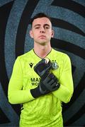 29 January 2025; Goalkeeper Leon Pohls during a Shamrock Rovers squad portraits session at Tallaght Stadium in Dublin. Photo by Stephen McCarthy/Sportsfile
