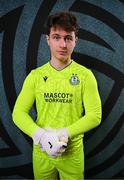 29 January 2025; Goalkeeper Ed McGinty during a Shamrock Rovers squad portraits session at Tallaght Stadium in Dublin. Photo by Stephen McCarthy/Sportsfile