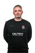 29 January 2025; Assitant coach Richie Holland during a Cobh Ramblers squad portraits session at The Commodore Hotel in Cobh, Cork. Photo by Seb Daly/Sportsfile