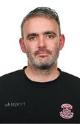 29 January 2025; Assitant coach Richie Holland during a Cobh Ramblers squad portraits session at The Commodore Hotel in Cobh, Cork. Photo by Seb Daly/Sportsfile