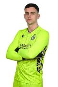29 January 2025; Goalkeeper Leon Pohls during a Shamrock Rovers squad portraits session at Tallaght Stadium in Dublin. Photo by Ben McShane/Sportsfile
