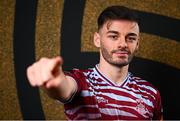 29 January 2025; Shane Griffin during a Cobh Ramblers squad portraits session at The Commodore Hotel in Cobh, Cork. Photo by Seb Daly/Sportsfile