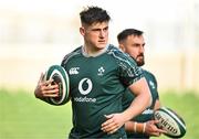31 January 2025; Dan Sheehan, left, and Rónan Kelleher during an Ireland rugby captain's run at the Aviva Stadium in Dublin. Photo by Sam Barnes/Sportsfile