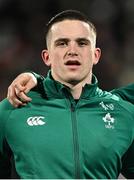 30 January 2025; Oisin Minogue of Ireland before the U20 Six Nations Rugby Championship match between Ireland and England at Virgin Media Park in Cork. Photo by Brendan Moran/Sportsfile