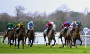 1 February 2025; Colcannon, with Derek O'Connor up, on their way to winning The Paddy Power Play Card (C & G) I.N.H. Flat Race during day one of the Dublin Racing Festival at Leopardstown Racecourse in Dublin. Photo by Shauna Clinton/Sportsfile