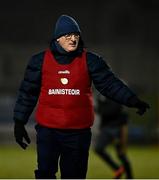 1 February 2025; Carlow manager Shane Curran before during the Allianz Football League Division 4 match between Waterford and Carlow at Fraher Field in Dungarvan, Waterford. Photo by Tyler Miller/Sportsfile