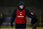 1 February 2025; Carlow manager Shane Curran before during the Allianz Football League Division 4 match between Waterford and Carlow at Fraher Field in Dungarvan, Waterford. Photo by Tyler Miller/Sportsfile