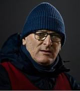 1 February 2025; Carlow manager Shane Curran before during the Allianz Football League Division 4 match between Waterford and Carlow at Fraher Field in Dungarvan, Waterford. Photo by Tyler Miller/Sportsfile