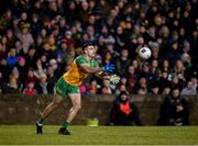 1 February 2025; Caolan McGonagle of Donegal during the Allianz Football League Division 1 match between Donegal and Dublin at MacCumhaill Park in Ballybofey, Donegal. Photo by Stephen McCarthy/Sportsfile